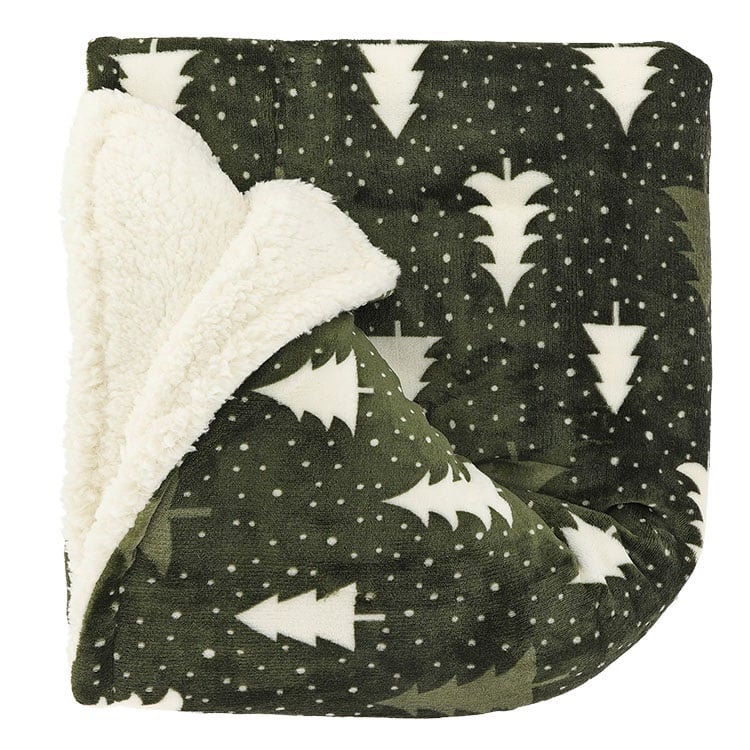 Unique Living - Plaid Mees - 130x160cm - Groen