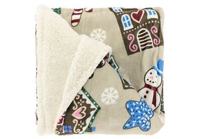 Unique Living - Plaid Snowy - 130x160cm - Mulitkleur