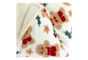 Unique Living - Plaid Cookie - 130x160cm - Multikleur