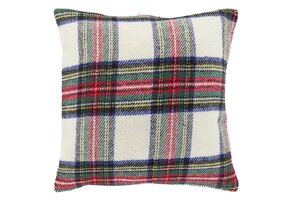 Unique Living - Sierkussen Jet - 45x45cm - Wit