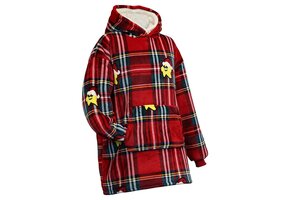 Unique Living - Hoodie Xmas Lucy - 70x50x87cm - Rood