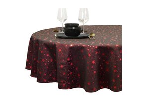 Unique Living - Tafelkleed Quin - 170cm - Rood