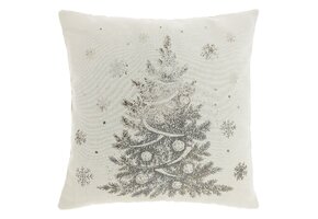 Unique Living - Sierkussen Tiril - 45x45cm - Wit