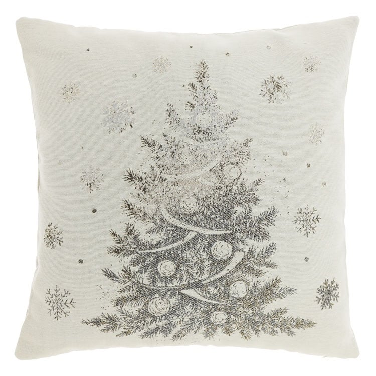 Unique Living - Sierkussen Tiril - 45x45cm - Wit