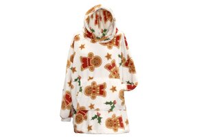 Unique Living - Hoodie Ralf - 78x80cm - Wit
