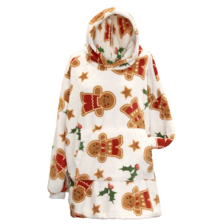 Unique Living - Hoodie Ralf - 78x80cm - Wit