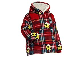 Unique Living - Hoodie Xmas Lucy - 60x67cm - Rood