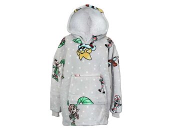 Unique Living - Hoodie Xmas Natale - 60x67cm - Grijs