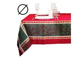 Unique Living - Tafelkleed Oliver - 180x180cm - Rood