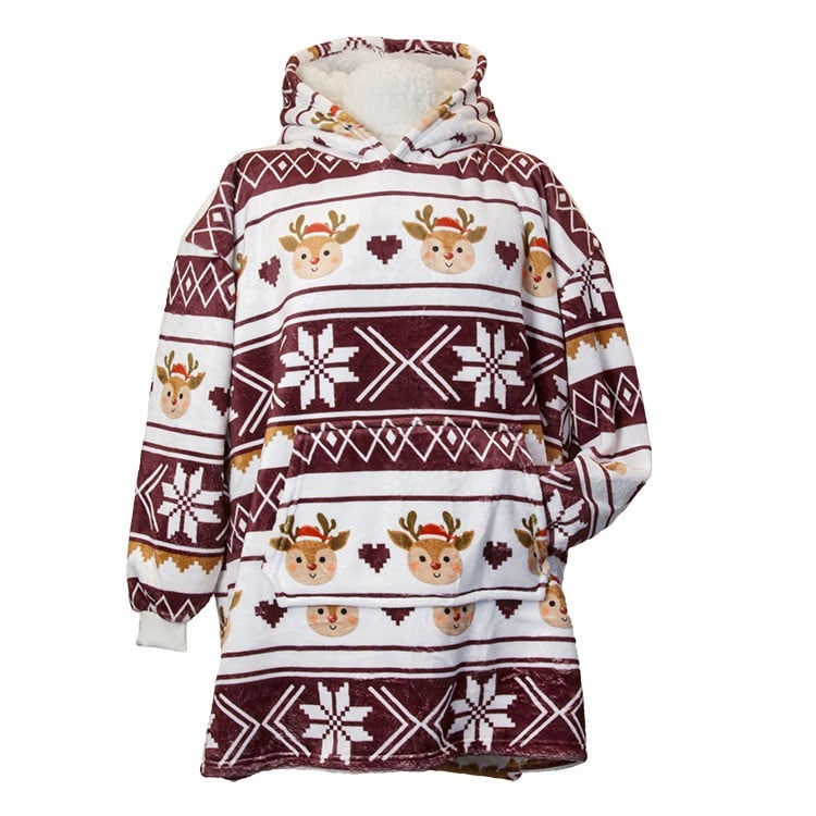 Unique Living - Hoodie Xmas - 70x50x87cm - Multikleur