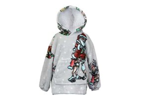 Unique Living - Hoodie Xmas Natale - 43x47cm - Grijs