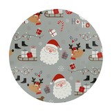 Unique Living - Placemat Present - Ø38cm - Grijs