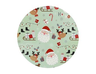 Unique Living - Placemat Present - Ø38cm - Groen