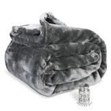 Unique Living - Plaid Silke - 150x200cm - Grijs