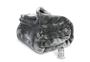 Unique Living - Plaid Silke - 150x200cm - Grijs