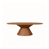 LABEL51 - Eetkamertafel Jagger - Bruin - 110x220x76cm