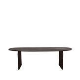 LABEL51 Eetkamertafel Cooper - Espresso - Mangohout - 250x110 cm