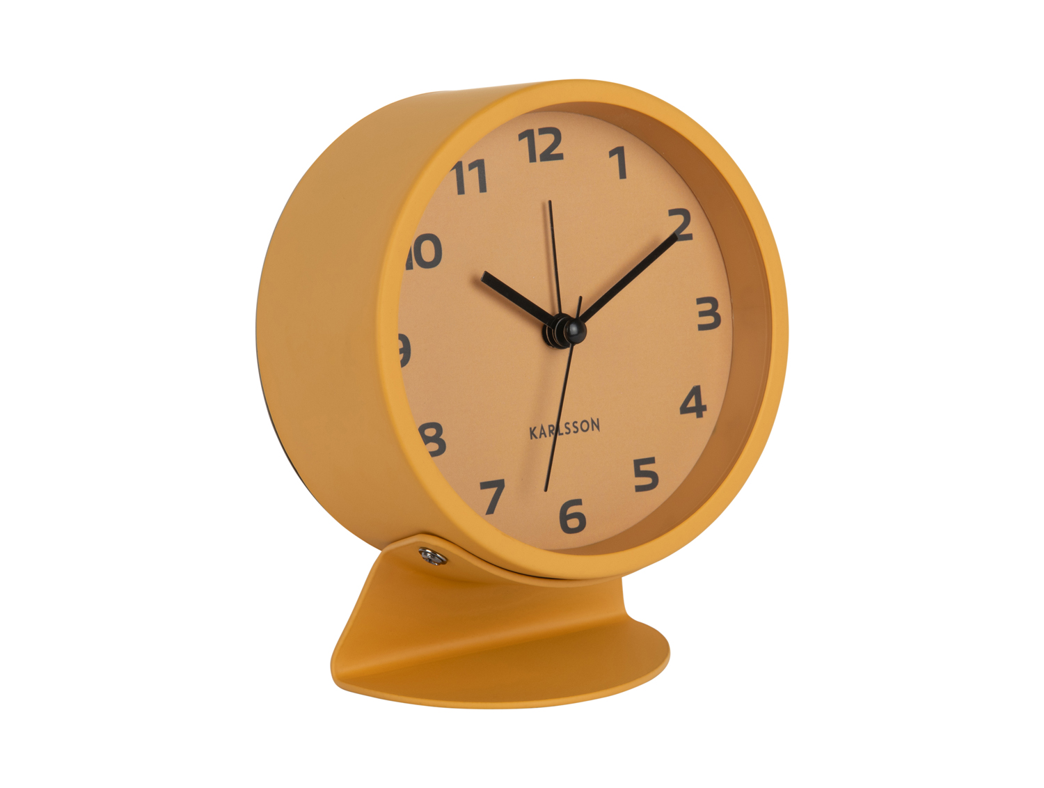 Karlsson - Wekker Cool Retro - Mango yellow