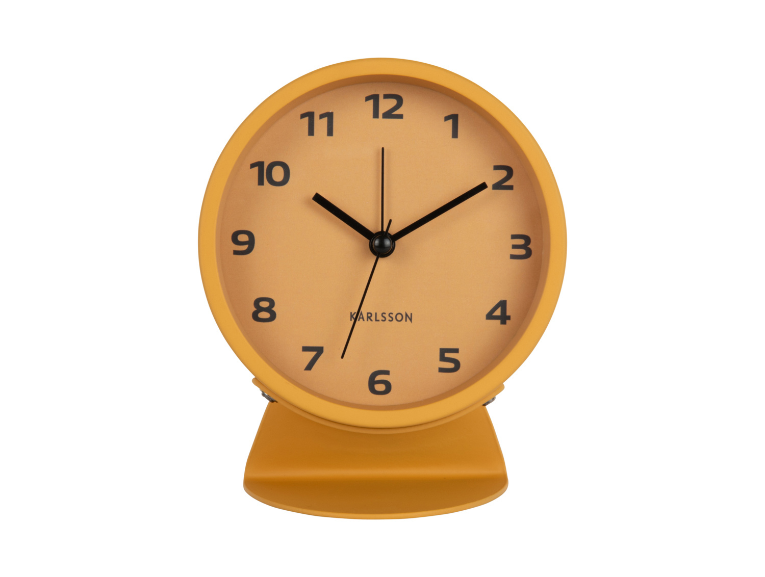 Karlsson - Wekker Cool Retro - Mango yellow