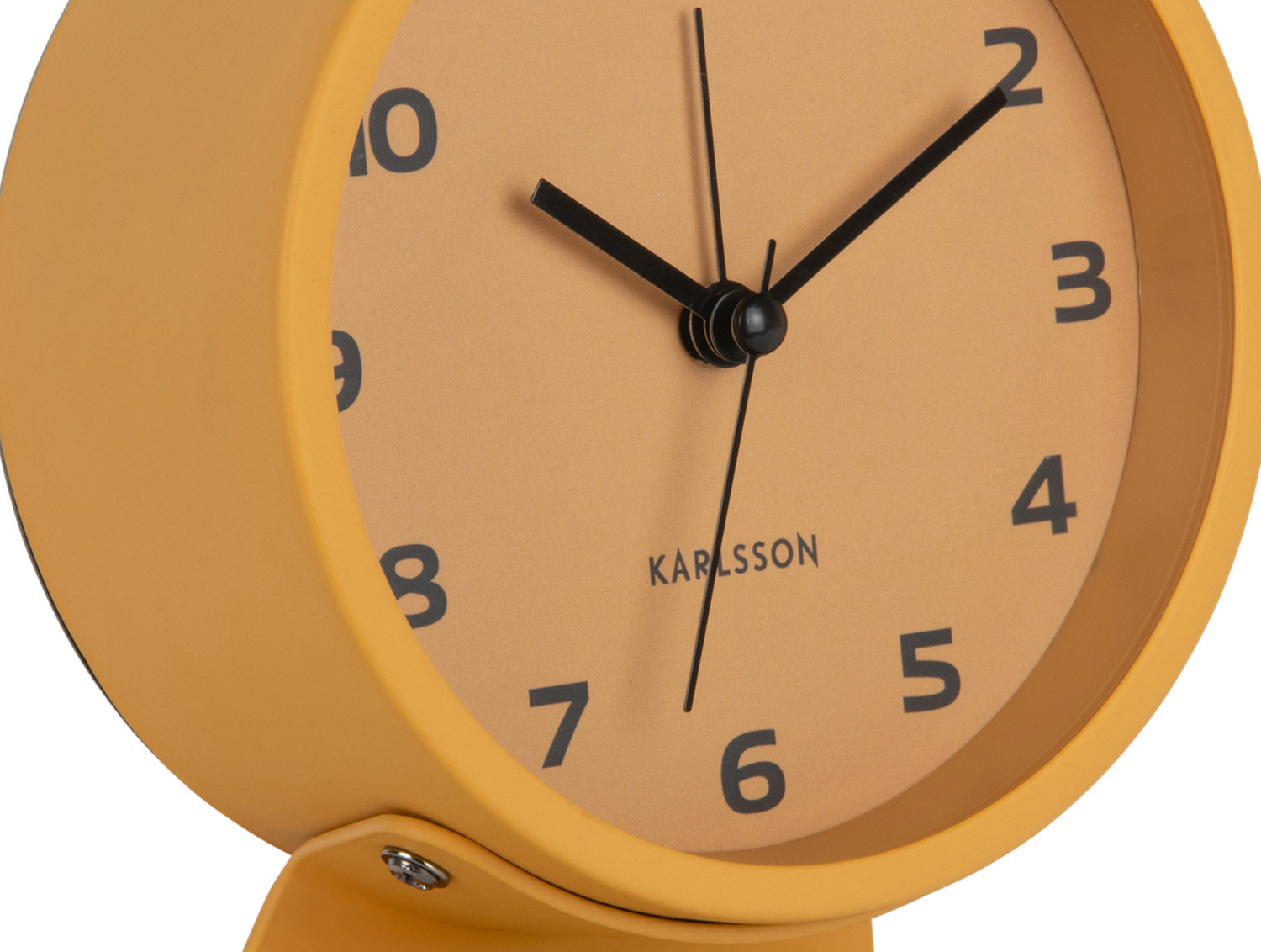 Karlsson - Wekker Cool Retro - Mango yellow