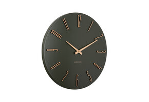 Karlsson - Wandklok Esmerado - Luxury green- Ø40cm