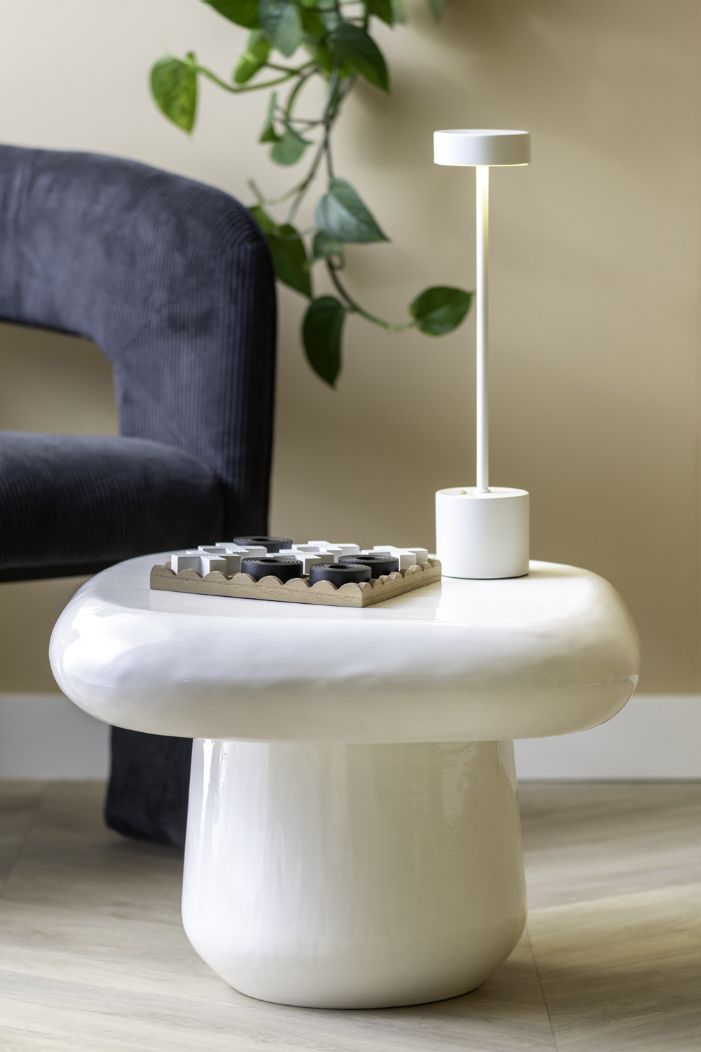 Leitmotiv - Bijzettafel Roca - Wit