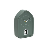 Karlsson - Wandklok Modern Kitty - Jungle groen- Ø29,1cm