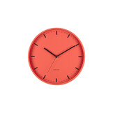 Karlsson - Wandklok Cool Retro - Brilliant orange- Ø30cm
