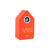 Karlsson - Wekker Cuckoo LED - Brilliant orange