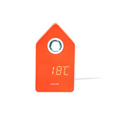 Karlsson - Wekker Cuckoo LED - Brilliant orange