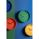 Karlsson - Wandklok Cool Retro - Mango yellow- Ø30cm