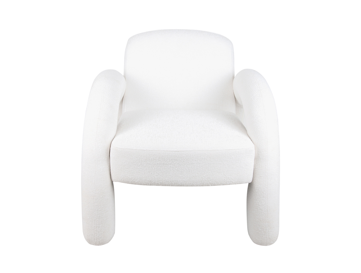 Leitmotiv - Fauteuil Brazo Melange - Gebrokenwit