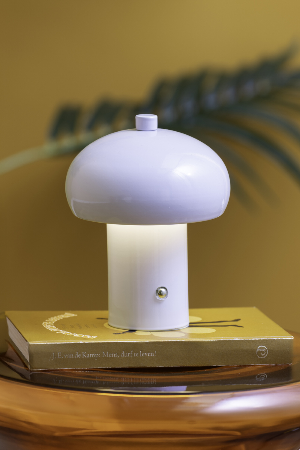 Leitmotiv - Tafellamp Retro Seta LED - Zachtpaars