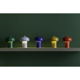 Leitmotiv - Tafellamp Retro Seta LED - Zachtpaars