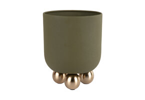 Present Time - Bloempot Estilo Small - Luxury green