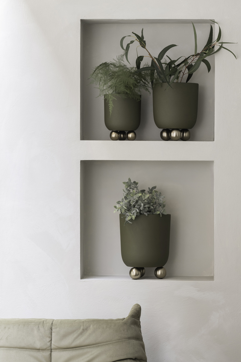 Present Time - Bloempot Estilo Small - Luxury green