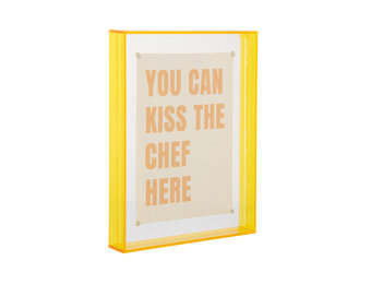 Present Time - Photo Frame Gayo Large Acrylic - Heldergeel