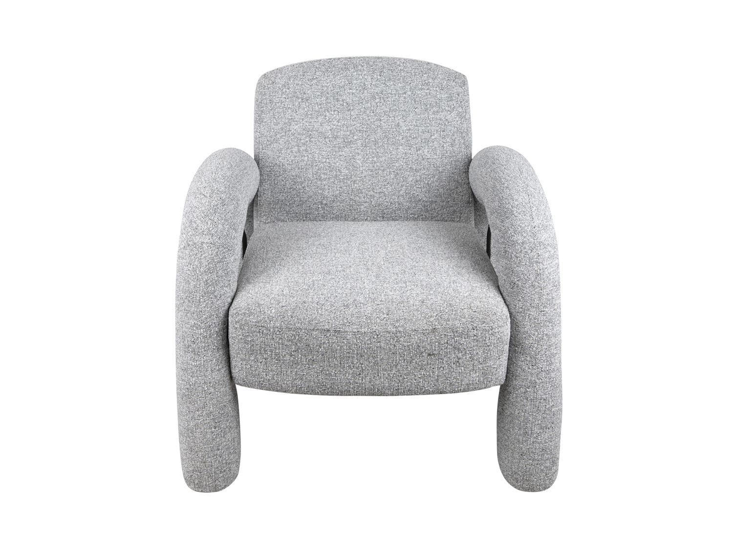Leitmotiv - Fauteuil Brazo Melange - Grijs