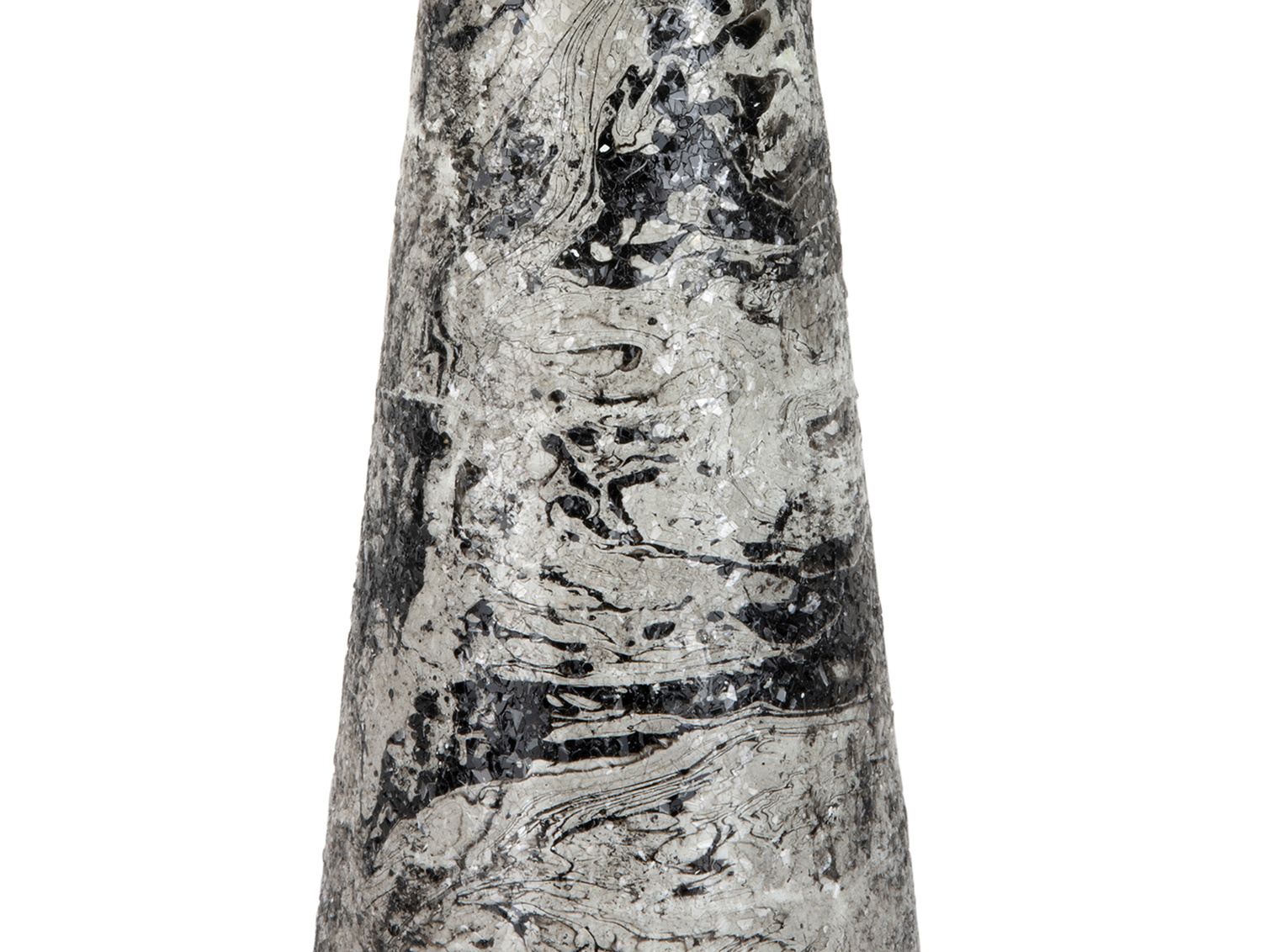 Leitmotiv - Bijzettafel Mosaic Marble High - Wit