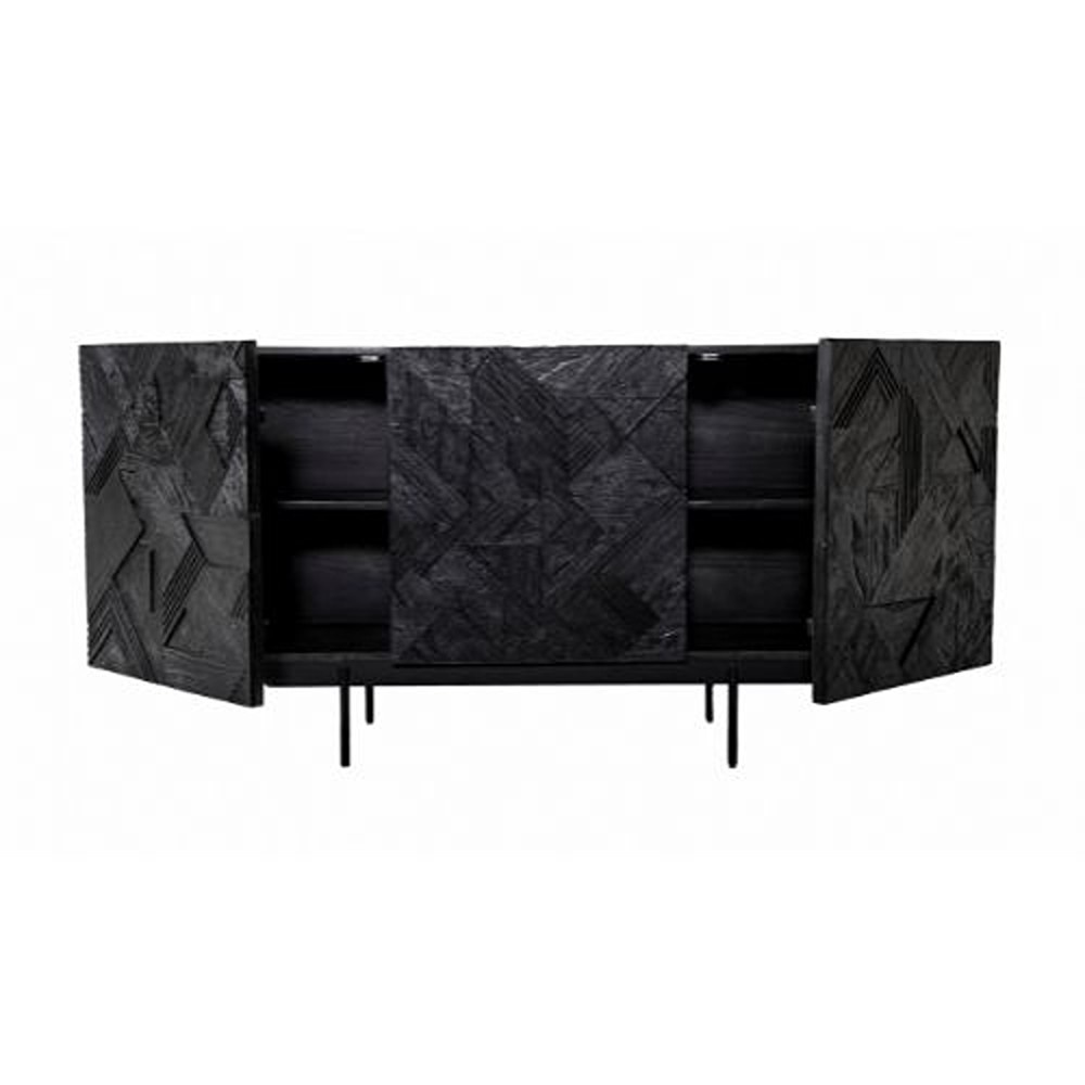 Starfurn - Dressoir Flair - Zwart - 110x168x76 cm