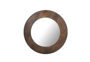 Starfurn - Spiegel Nola - Bruin - 2,5x75x75 cm