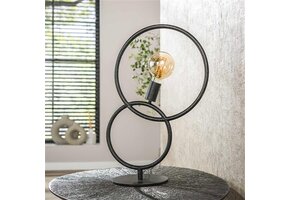Hoyz Collection - Tafellamp Loop 1-lichts - Artic Zwart