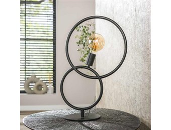 Hoyz Collection - Tafellamp Loop 1-lichts - Artic Zwart
