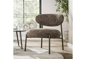 Hoyz Collection - Fauteuil Round - Tissee Cargo Bruin