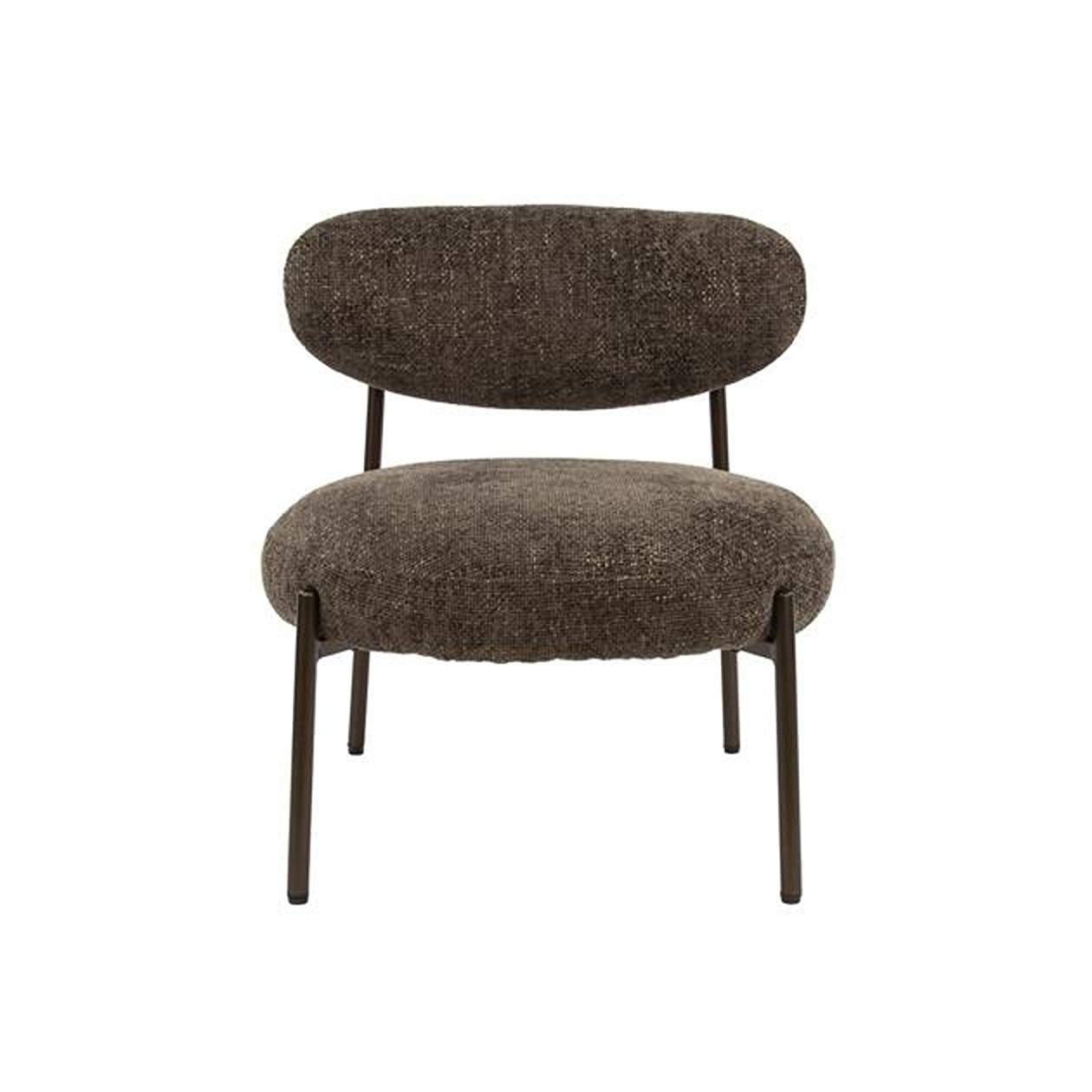 Hoyz Collection - Fauteuil Round - Tissee Cargo Bruin