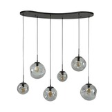 Hoyz Collection - Hanglamp Stellar Black 6-lichts - Artic Zwart