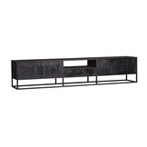 Starfurn - Tv meubel Denver - Zwart - 45x240x50 cm