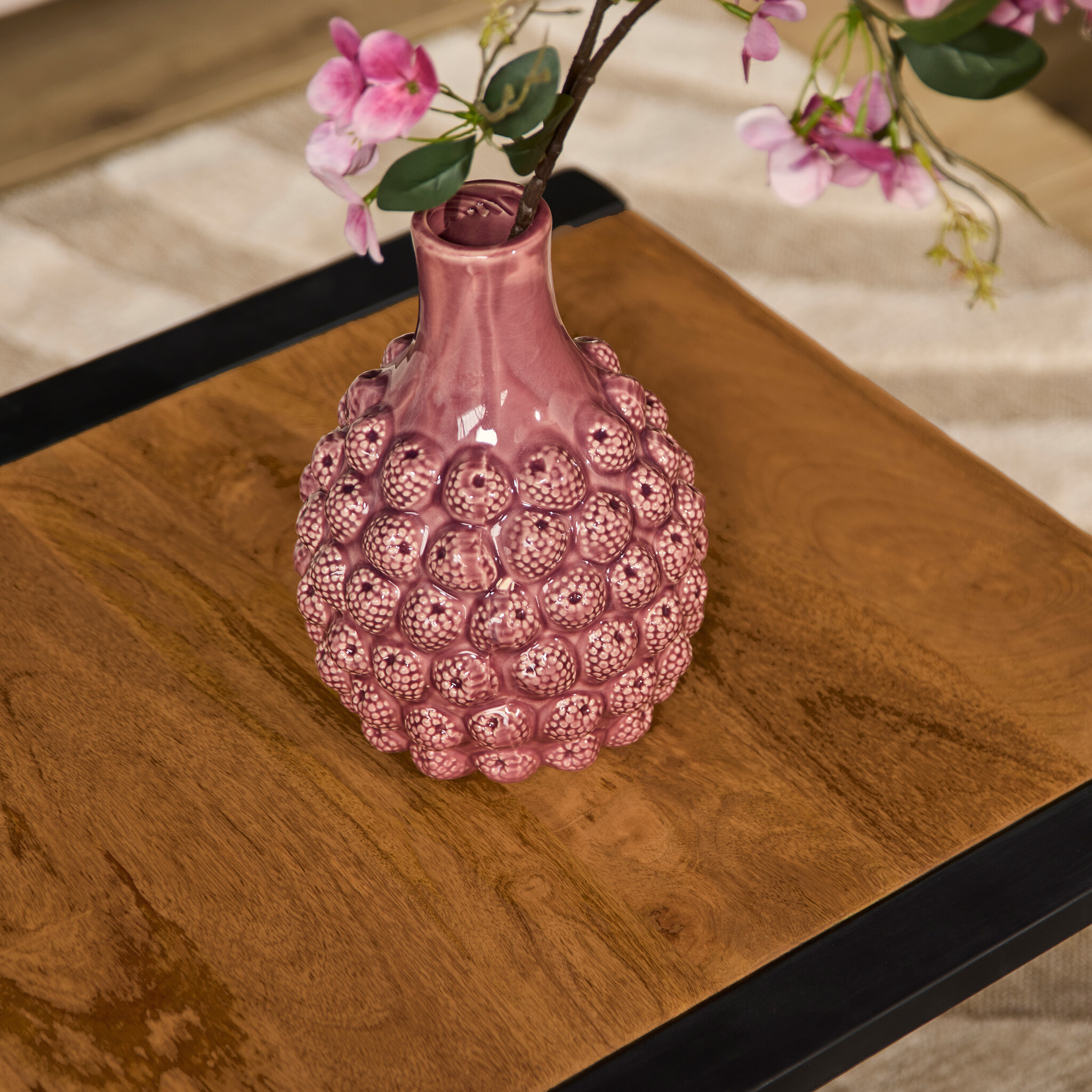 Starfurn - Bijzettafel Boaz - Bruin - 60x60x45 cm