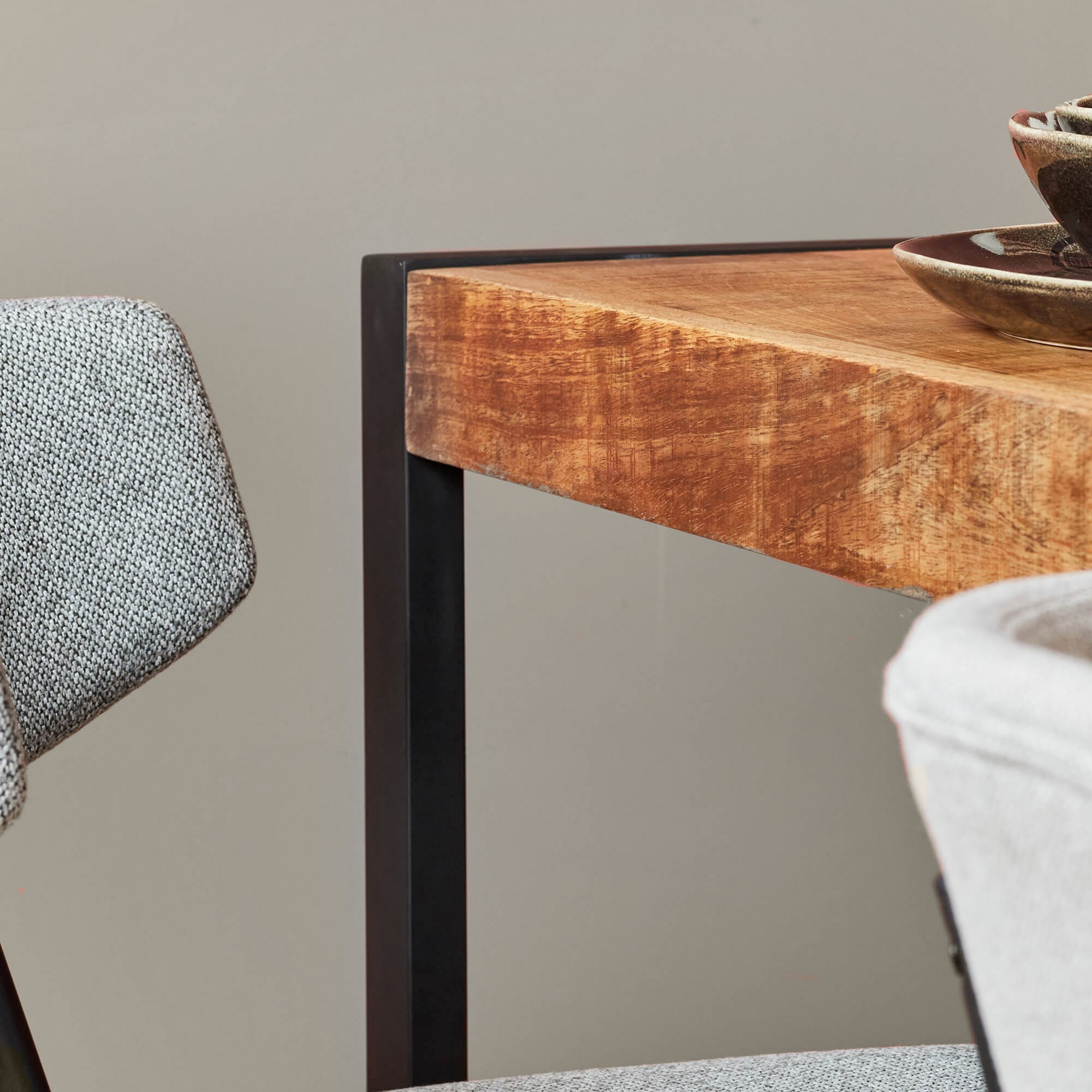 Starfurn - Eettafel Boaz - Bruin - 80x140x75 cm