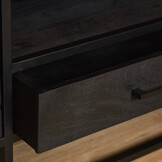 Starfurn - Tv meubel New York - Zwart - 45x180x50 cm